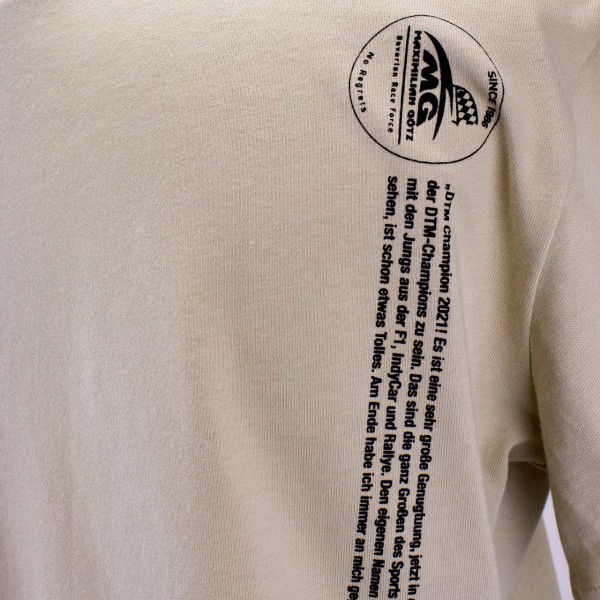 Maximilian Götz T-Shirt femme Signature sable