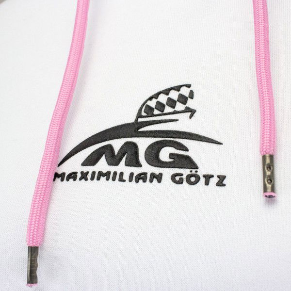 Maximilian Götz Damen Kapuzenpullover Champion weiß