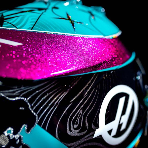 Mick Schumacher Replica Helmet Miami 2022 1/1