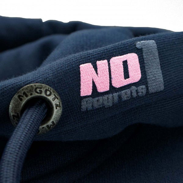 Maximilian Götz Felpa con cappuccio Champion blu