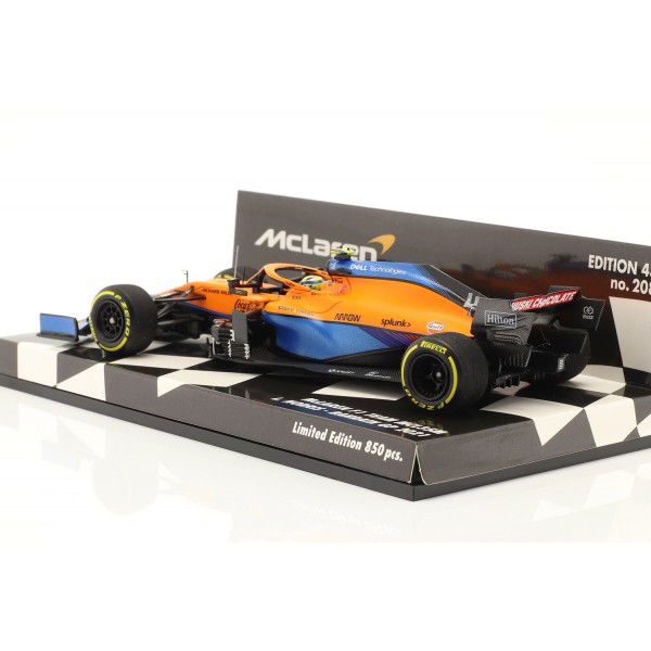 Lando Norris McLaren F1 Team MCL35M Formule 1 Bahrain GP 2021 1/43
