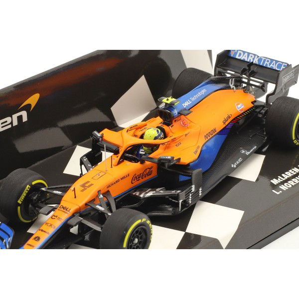 Lando Norris McLaren F1 Team MCL35M Fórmula 1 GP de Bahrein 2021 1/43
