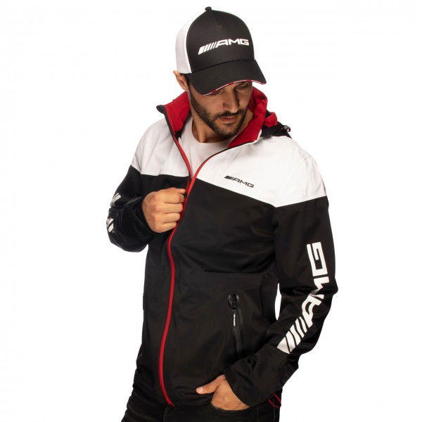 AMG Softshell Jacket black/white