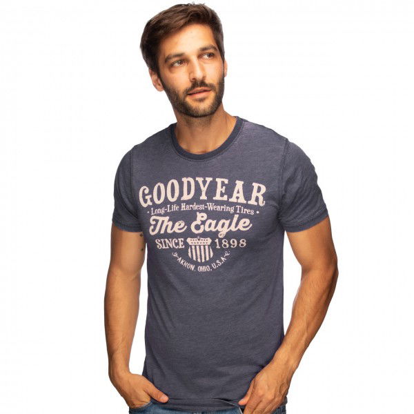 Goodyear T-Shirt Monticello grey