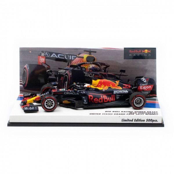 Max Verstappen Red Bull Racing Honda Formel 1 USA GP 2021 1:43