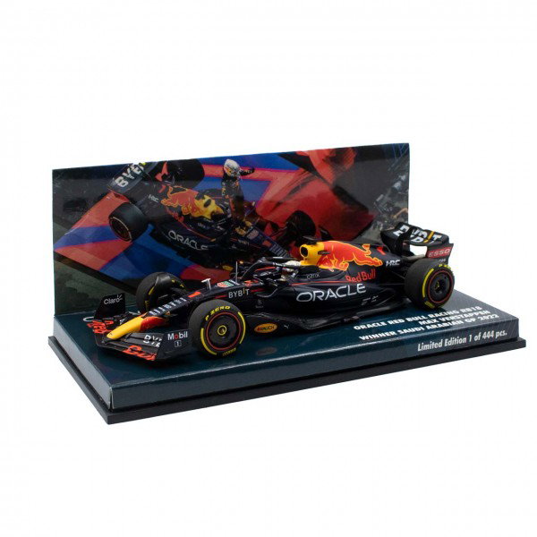 Max Verstappen Oracle Red Bull Racing RB18 Formula 1 Winner Saudi