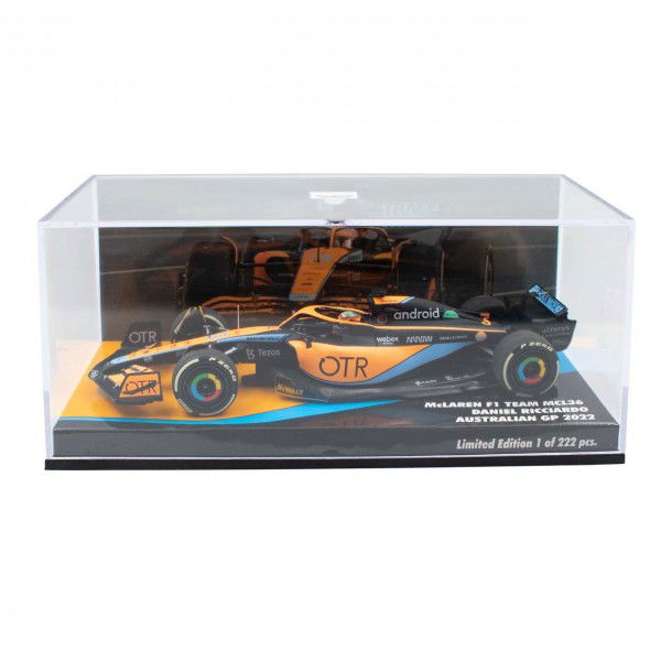 Daniel Ricciardo McLaren F1 Team MCL36 Formel 1 Australien GP 2022 1:43
