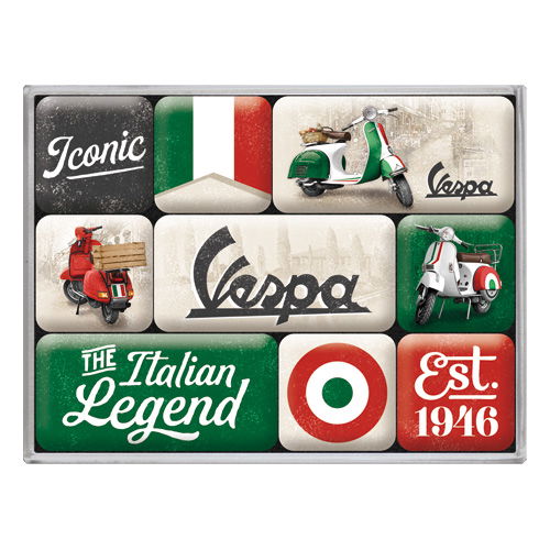 Magnet-Set Vespa - Italian Legend