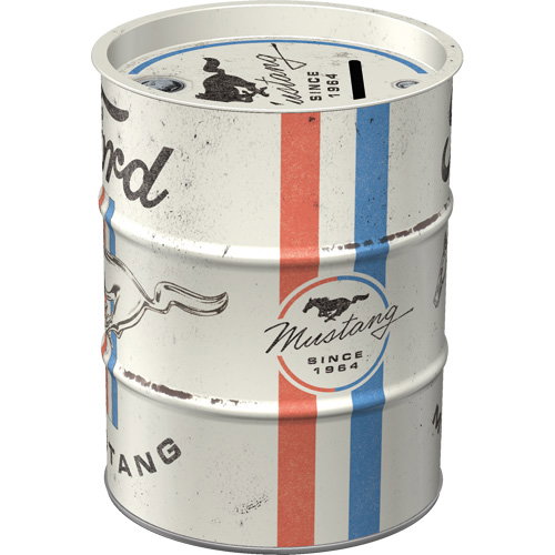 Spardose Ford Mustang - Horse & Stripes Logo