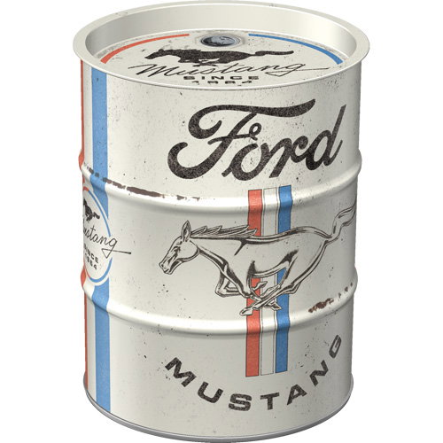Hucha Ford Mustang - Horse & Stripes Logo