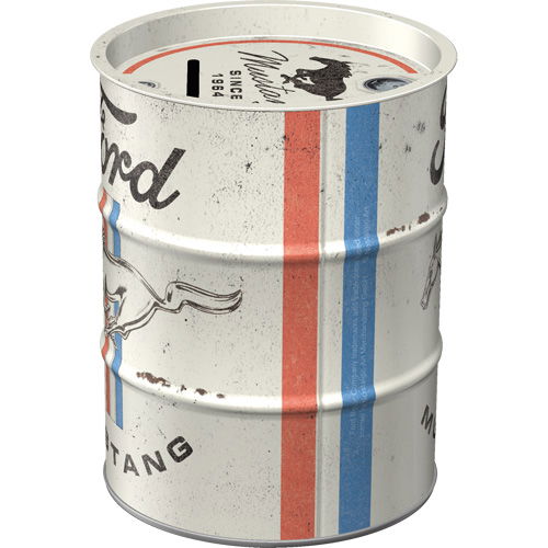 Hucha Ford Mustang - Horse & Stripes Logo