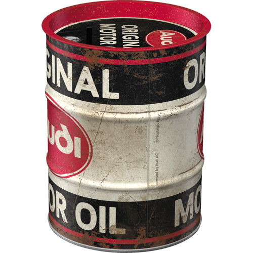 Spardose Audi - Original Motor Oil