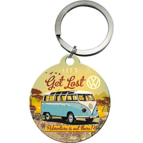 Keyring VW Bulli - Let's Get Lost