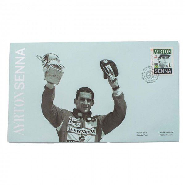 Ayrton Senna Briefmarke Kanada GP 2017