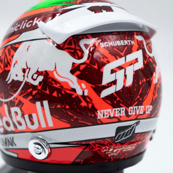 Sergio Pérez Miniaturhelm Formel 1 Österreich GP 2022 1:4