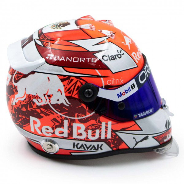 Sergio Pérez casque miniature Formule 1 GP d'Autriche 2022 1/2
