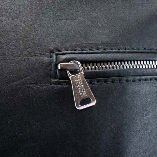 Heinz Bauer Chaqueta de cuero Road King negro