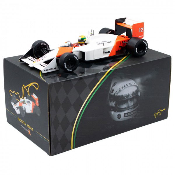 Ayrton Senna McLaren MP4/4 #12 Vainqueur Japon GP Formule 1 1988 1/18