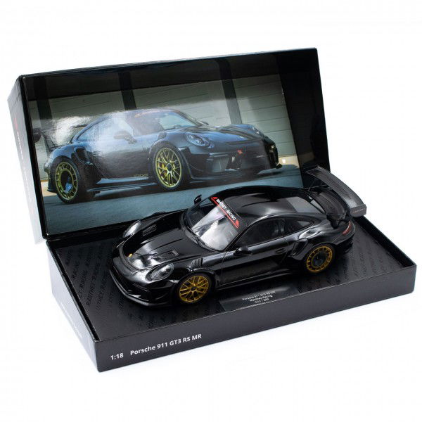 Manthey-Racing Porsche 911 GT3 RS MR 1/18 negro Collector Edition