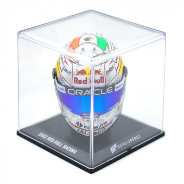 Sergio Pérez miniature helmet Formula 1 Japan GP 2022 1/4