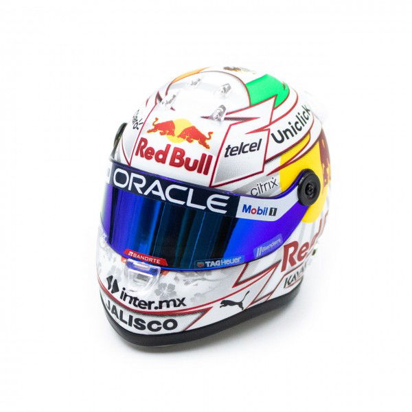 Sergio Pérez Miniaturhelm Formel 1 Japan GP 2022 1:4