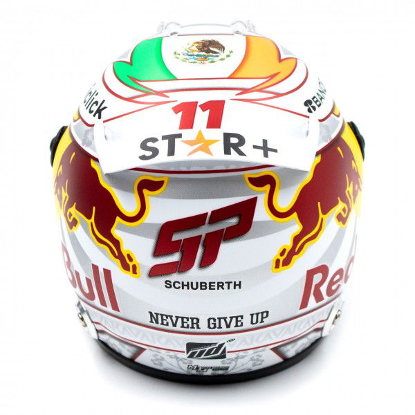 Sergio Pérez miniature helmet Formula 1 Japan GP 2022 1/2