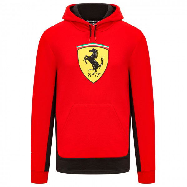 Scuderia Ferrari Felpa con cappuccio rosso