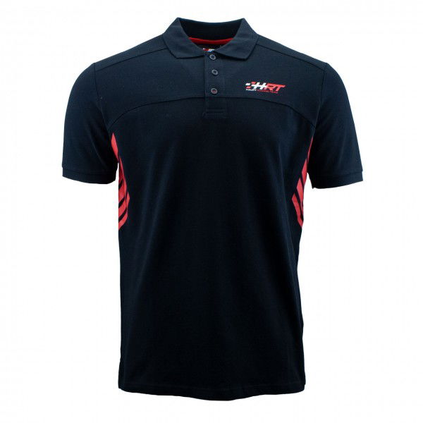 HRT Poloshirt Racing schwarz