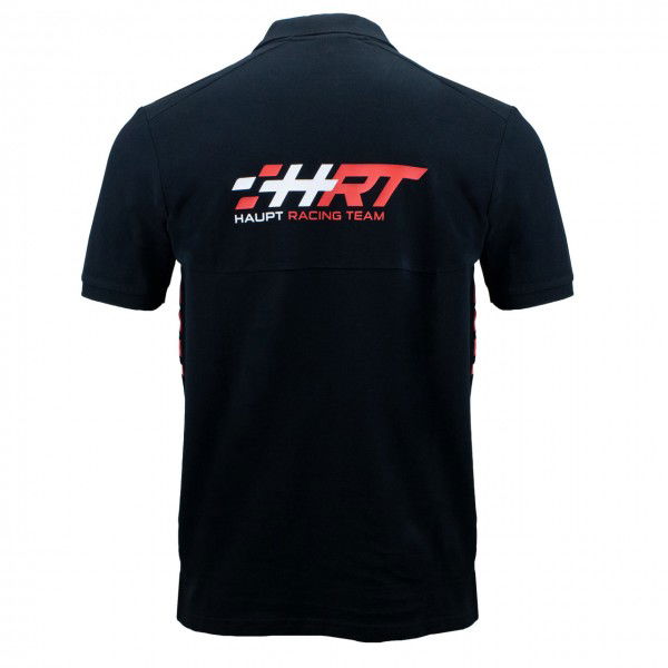 HRT Poloshirt Racing schwarz