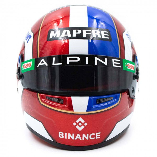 Esteban Ocon Miniaturhelm Formel 1 2022 1:2