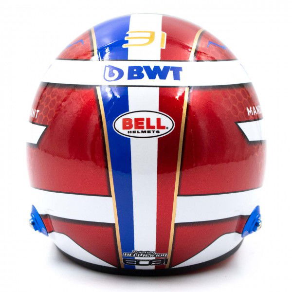 Esteban Ocon casque miniature Formule 1 2022 1/2