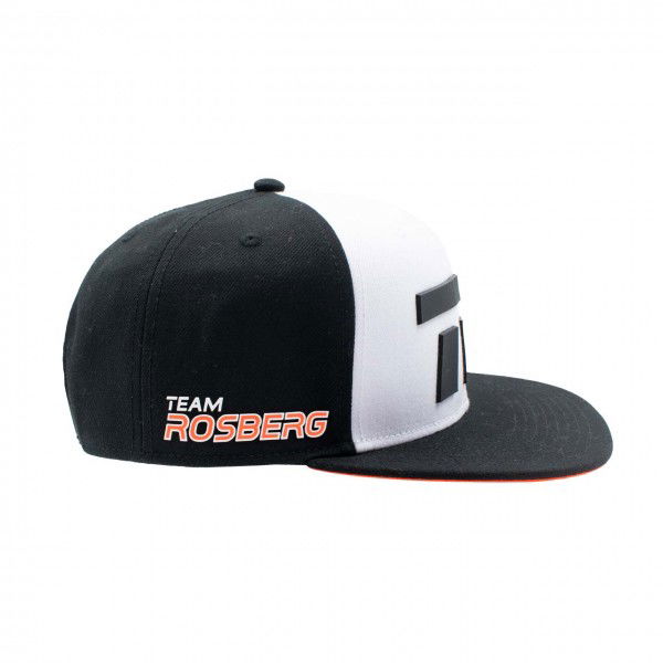 Team Rosberg Cap Flat Brim schwarz/weiß