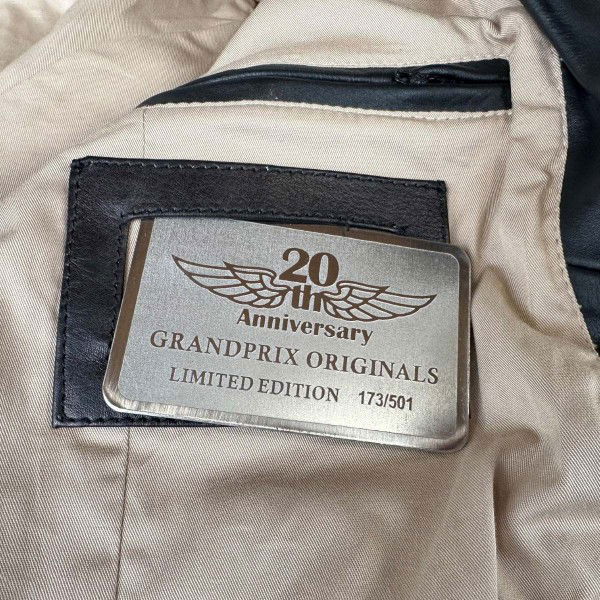 Gulf Jacke Vintage Replica schwarz