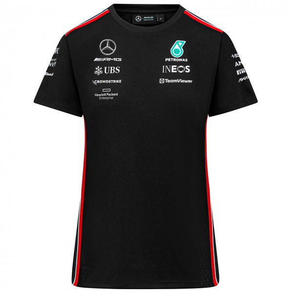 Mercedes-AMG Petronas Team Maglietta Donna nero