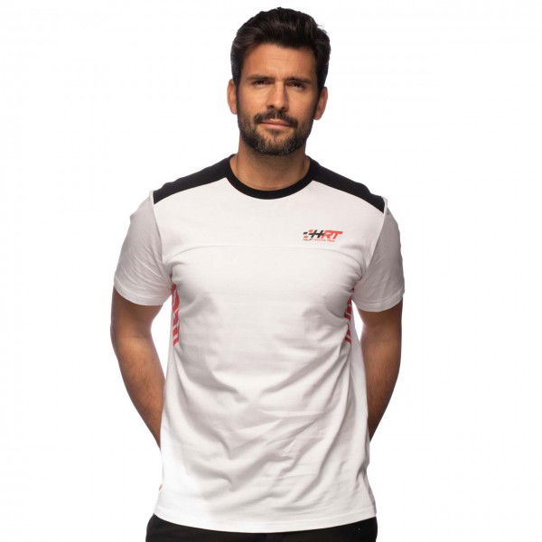 HRT T-Shirt Racing white