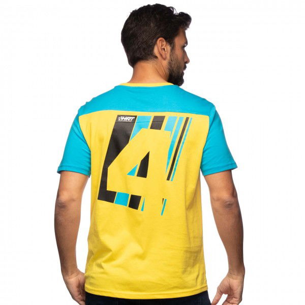 HRT Maglietta No. 4 blu/giallo