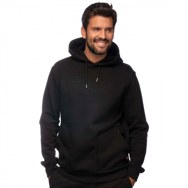 HRT Sudadera con capucha Logo negro