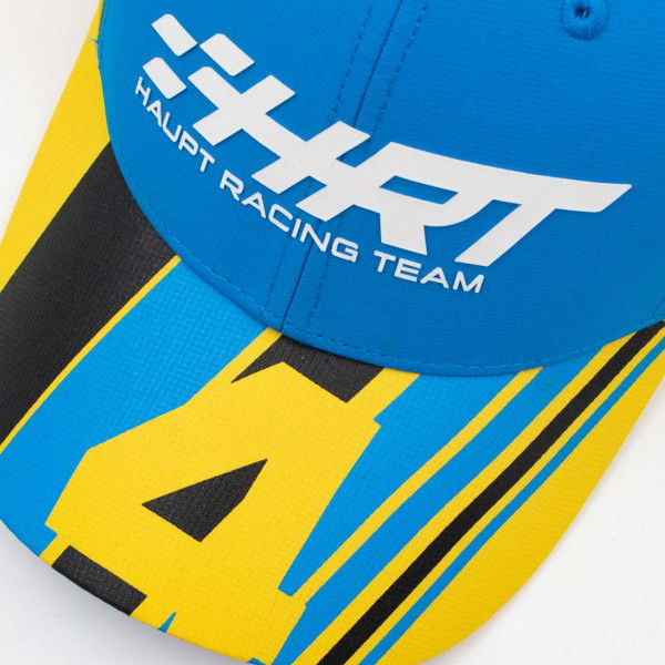 HRT Gorra No. 4 azul/amarillo