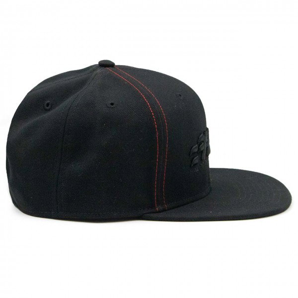 HRT Gorra Logo Flat Brim negro