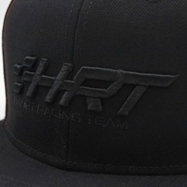 HRT Cappellino Logo Flat Brim nero