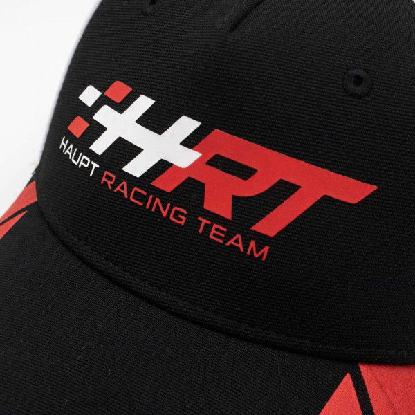 HRT Cappellino Racing nero/bianco
