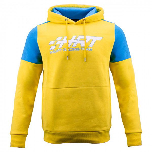 HRT Sweat à capuche No. 4 bleu/jaune