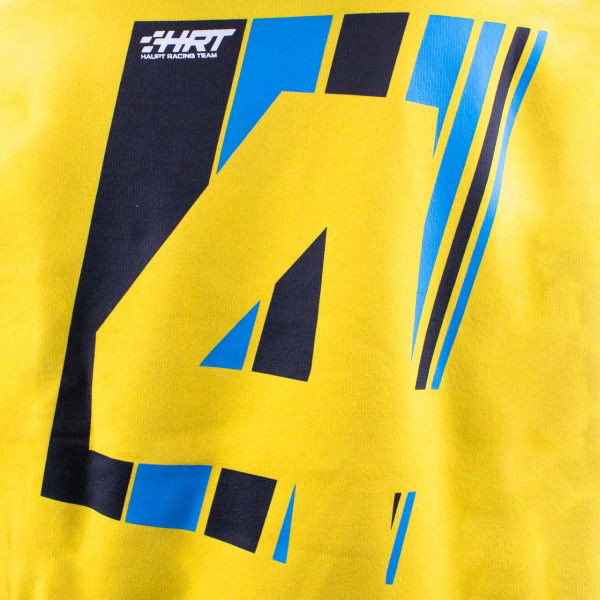 HRT Sweat à capuche No. 4 bleu/jaune