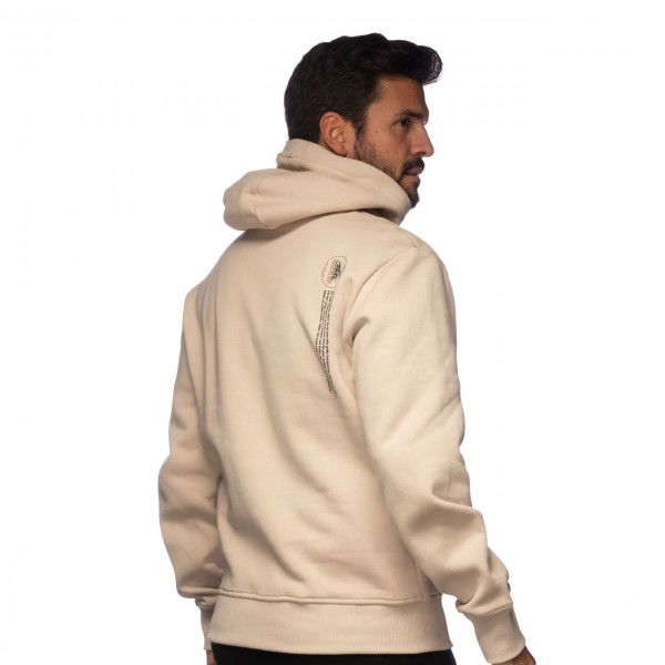 Maximilian Götz Kapuzenpullover Signature sand