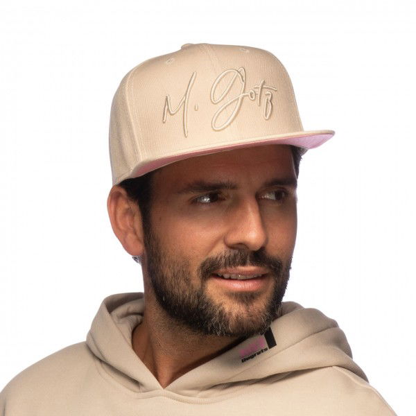 Maximilian Götz Casquette Signature Flat Brim sable