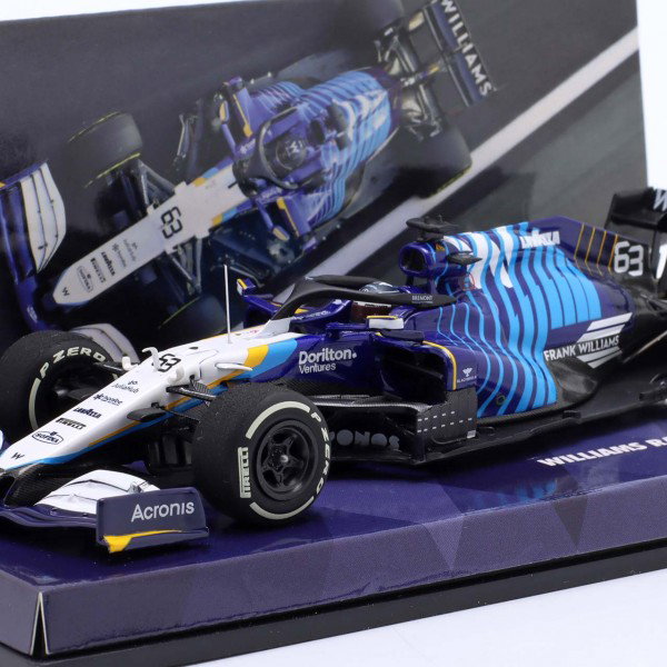 George Russell Williams Racing FW43B Formula 1 Saudi Arabia GP