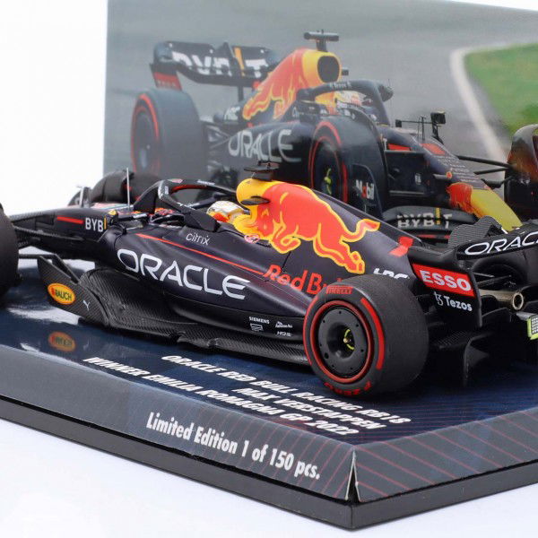 Max Verstappen Oracle Red Bull Racing Sieger Emilia-Romagna GP 2022 1:43