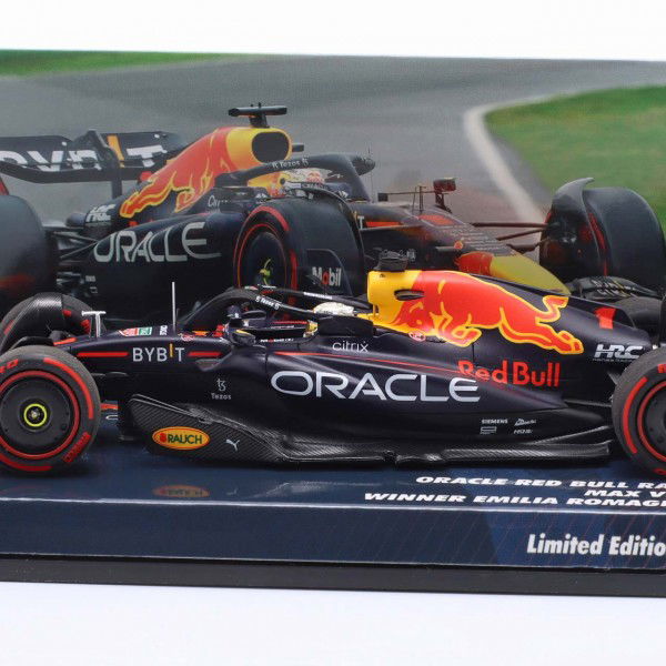 Max Verstappen Oracle Red Bull Racing Sieger Emilia-Romagna GP 2022 1:43