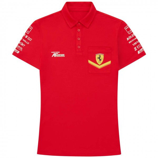 Ferrari Hypercar Team Ladies Poloshirt
