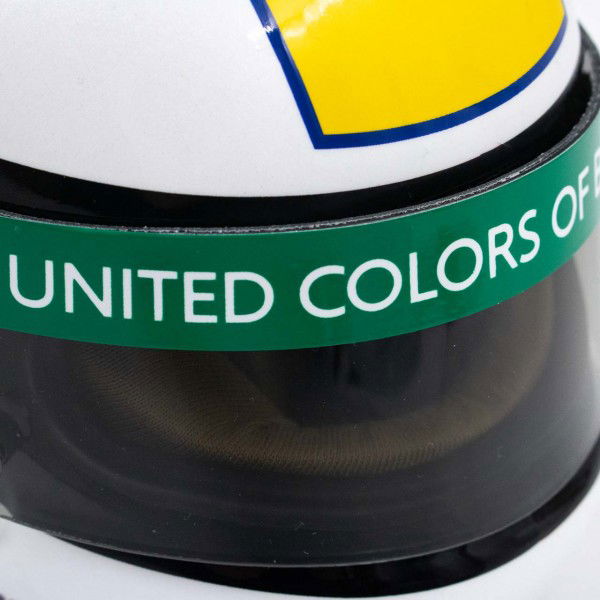 Michael Schumacher Casco Primera victoria en un F1 GP Spa 1992 1/2